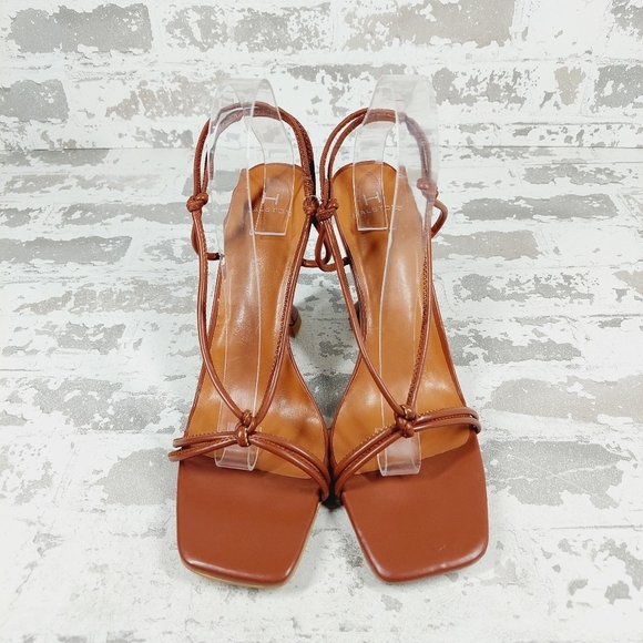 NEW H by Halston Women's Picasso Lace-Up Dress Sandals E384 - Picture 3 of 14